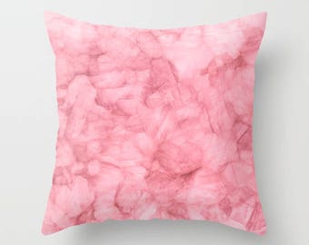 Pink Watercolor Pillow Rectangular Throw Pillow Astronomy